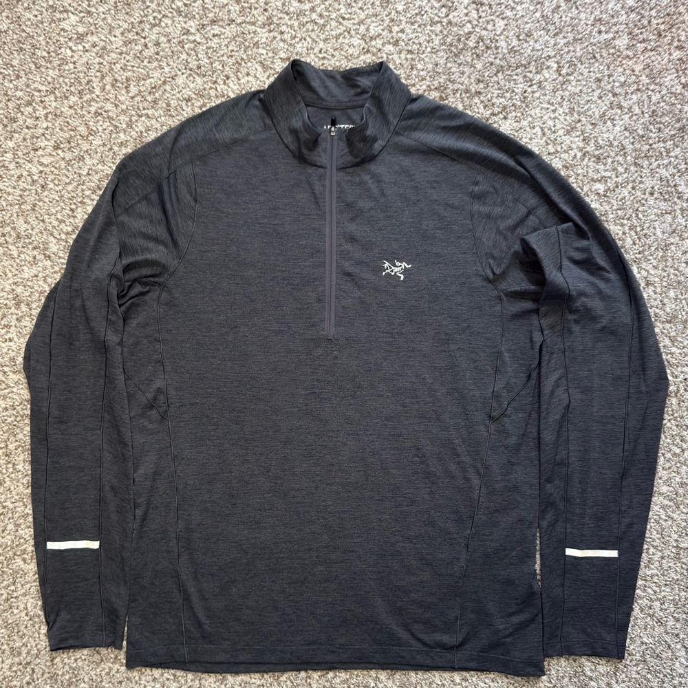 Arc'teryx Cormac Zip Neck LS long-sleeve shirt in size Medium